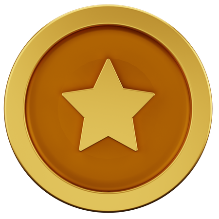 Game Coin 3D Icon