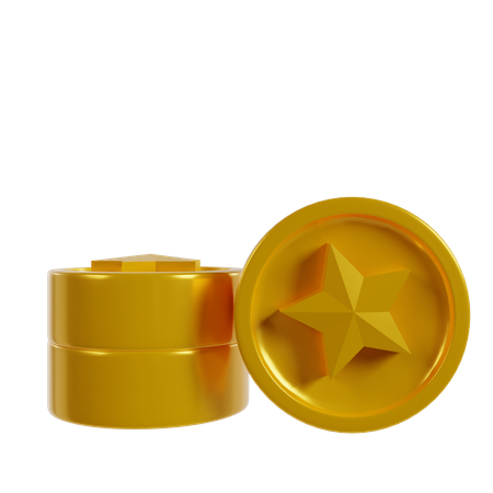 Game Coin  3D Icon