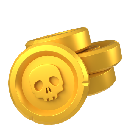 게임 동전  3D Icon