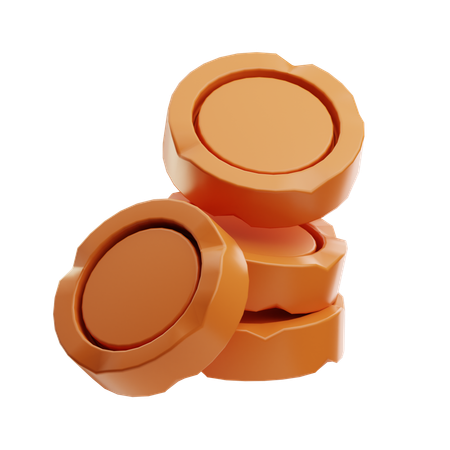 Game Coins  3D Icon