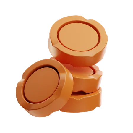 Game Coins  3D Icon