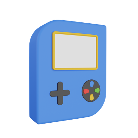 Game Console  3D Illustration