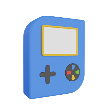 Game Console 3D Illustration