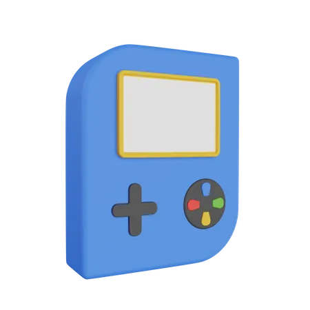 Game Console  3D Illustration