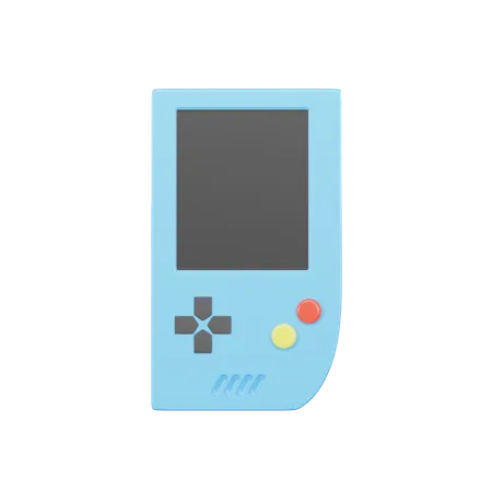 Handheld Game Console 3D Icon