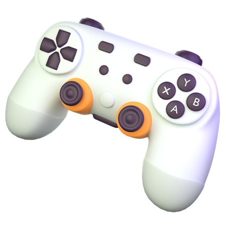 Game Console Controller 3D Icon