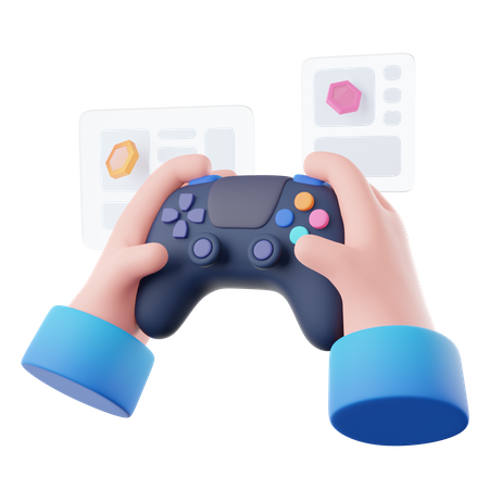 Game Controller  3D Icon