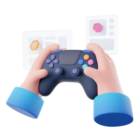 Game Controller  3D Icon