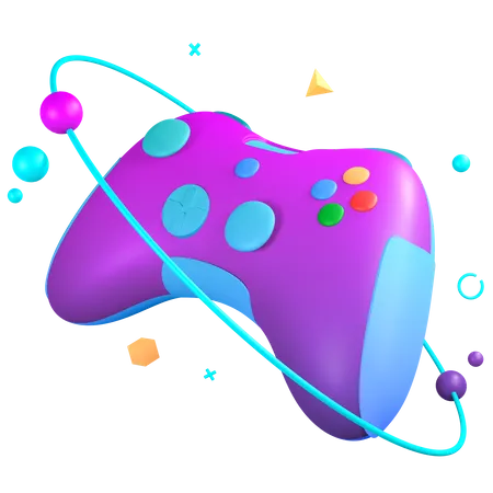 Game Controller  3D Illustration