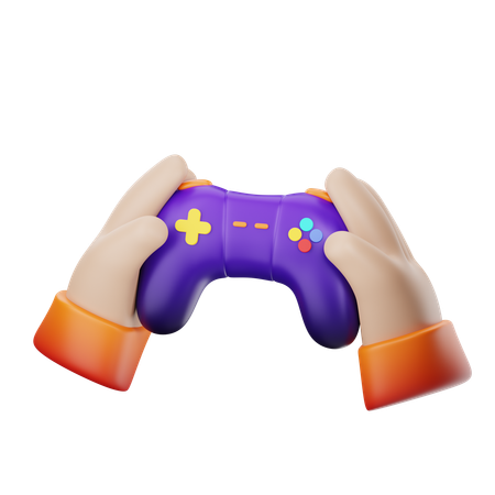 Game Controlling  3D Icon
