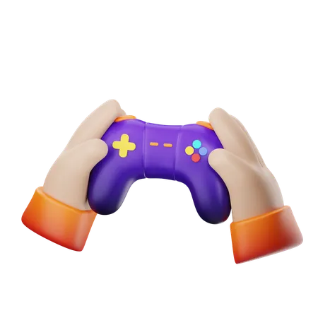Game Controlling  3D Icon