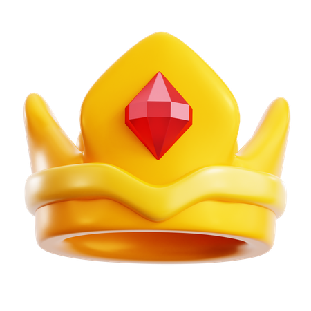 Game Crown  3D Icon