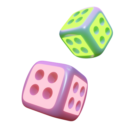 Cube de jeu  3D Icon