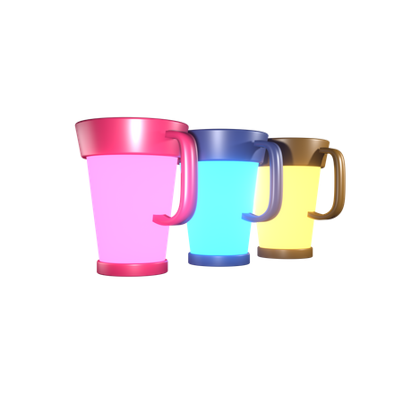 Game Cups  3D Icon