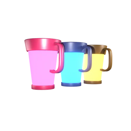 Game Cups  3D Icon