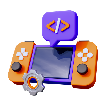 Game Development  3D Icon