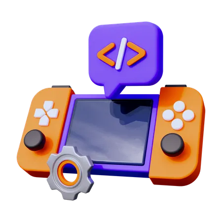 Game Development  3D Icon