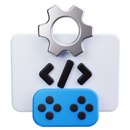 Game Development Software  3D Icon