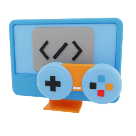 Game Development Tools  3D Icon