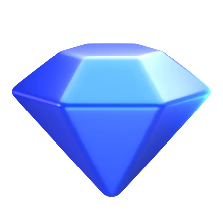 Game Diamond  3D Illustration