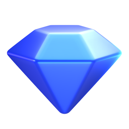 Game Diamond  3D Illustration
