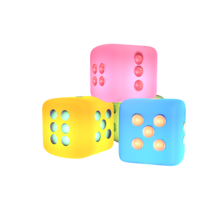 Game Dice  3D Icon