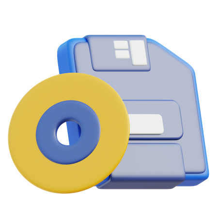 Game Disk  3D Icon