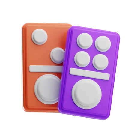 Game Domino  3D Icon