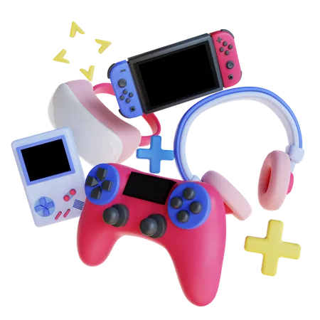 Game Equipment 3D Icon