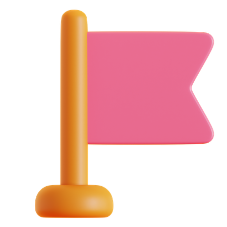 ゲームフラグ  3D Icon