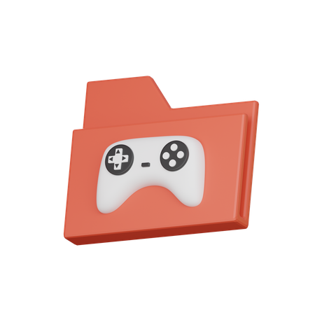 ゲームフォルダ  3D Icon