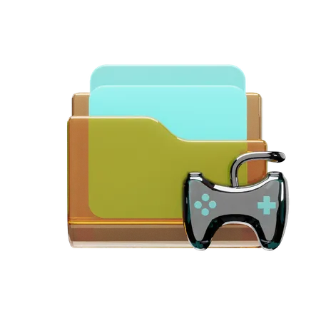 Game Folder  3D Icon