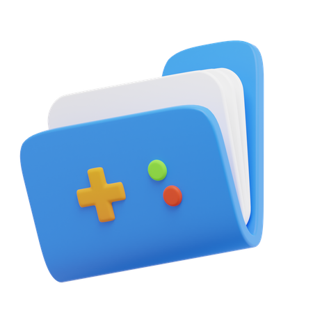 Game Folder  3D Icon