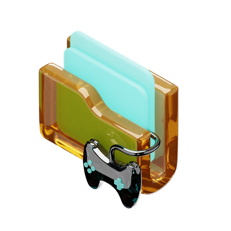 Game Folder  3D Icon