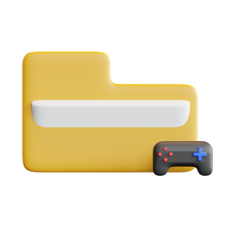 Game Folder  3D Icon