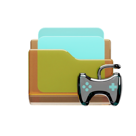 Game Folder  3D Icon