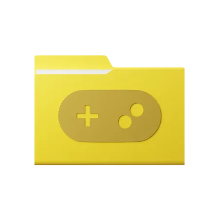 Game Folder  3D Icon