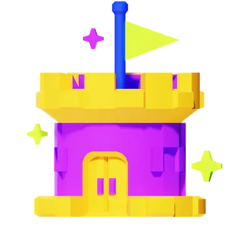 GAME FORTRESS  3D Icon