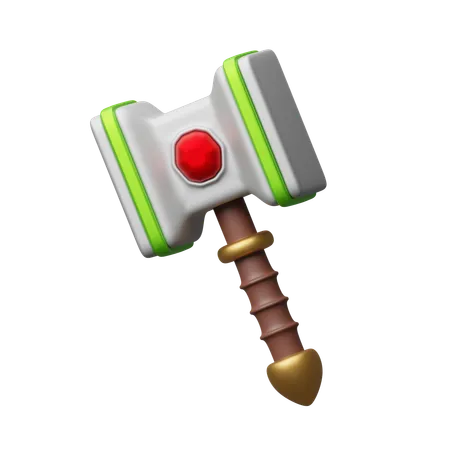 Game Hammer  3D Icon