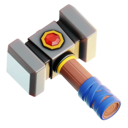 Game Hammer  3D Icon