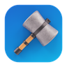court gavel hammer emoji 3d