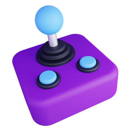 Game Joystick  3D Icon