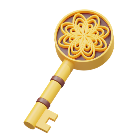 Game Key  3D Icon