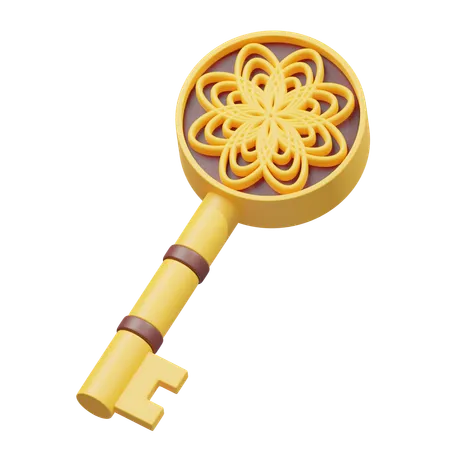 Game Key  3D Icon