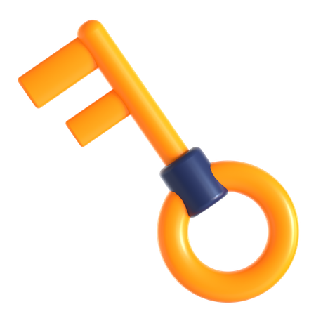 Game Key  3D Icon