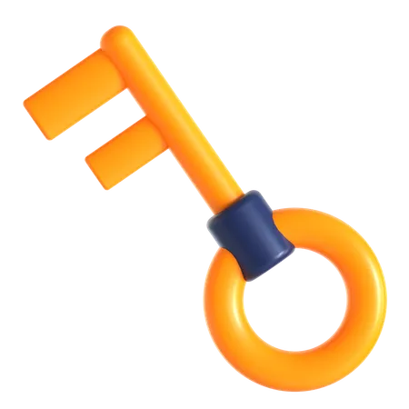 Game Key  3D Icon