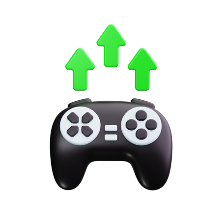 ゲームレベル  3D Icon