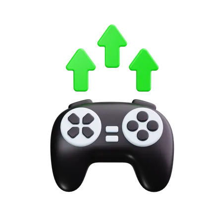 ゲームレベル  3D Icon