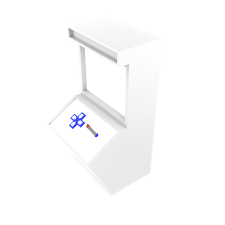 ゲーム機  3D Icon