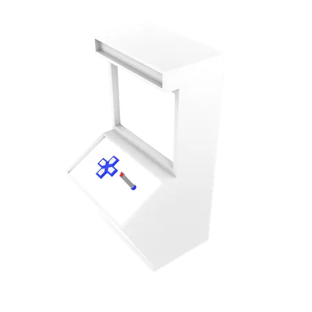 ゲーム機  3D Icon